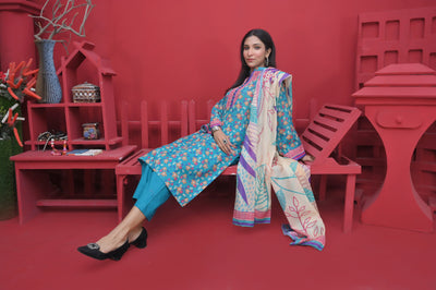 The Beauty of 2-Piece Unstitched Bana Dora Lawn Style It Your Way!